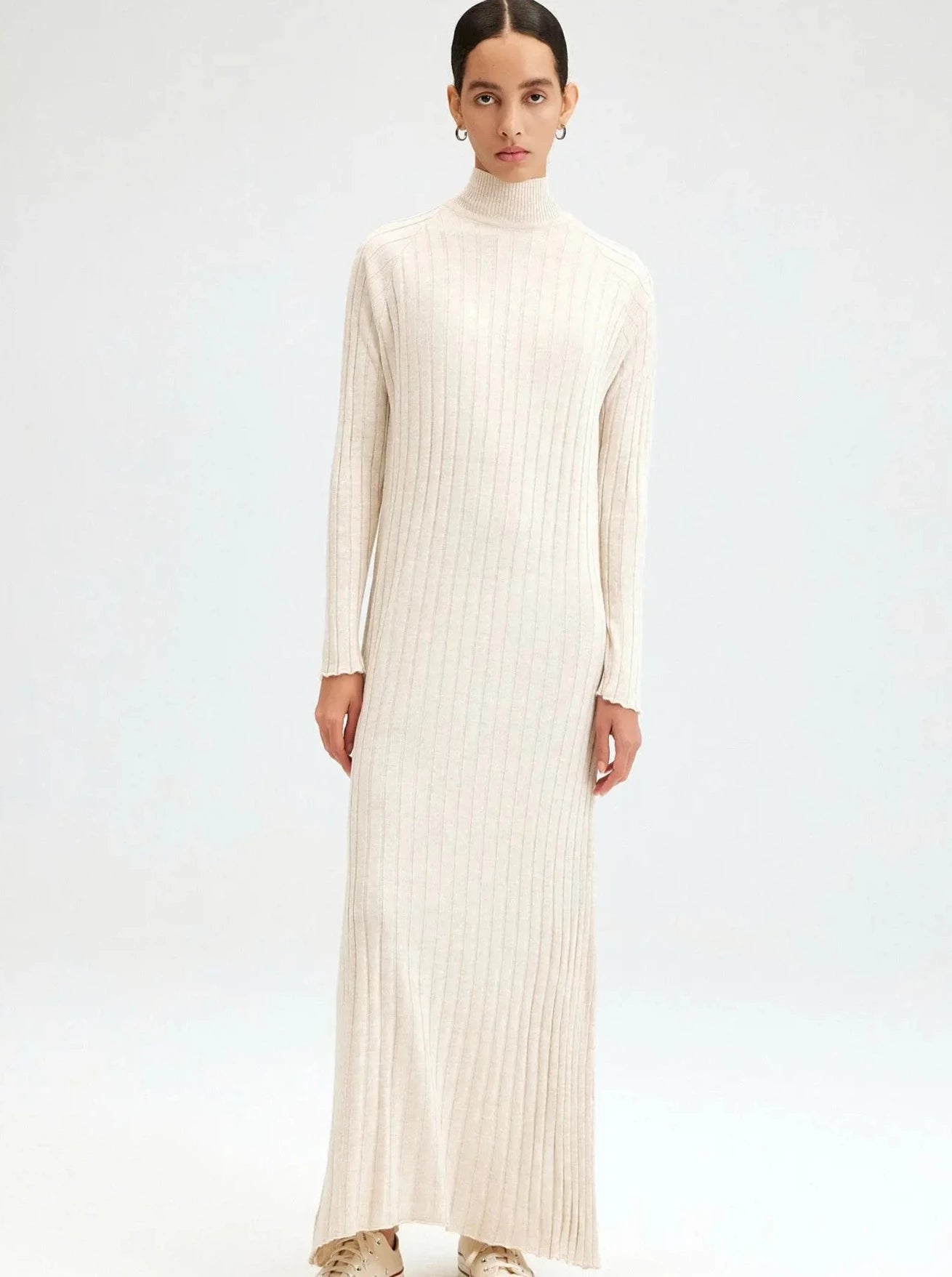 Gemma Ribbed Knit Maxi Dress