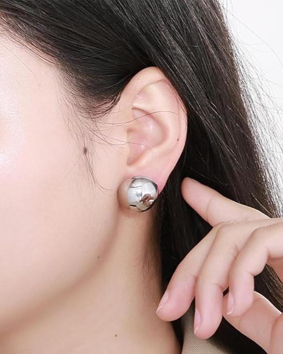 Stainless Steel Half Dome Stud