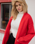 Merino Maxi Cardigan