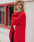 Merino Maxi Cardigan