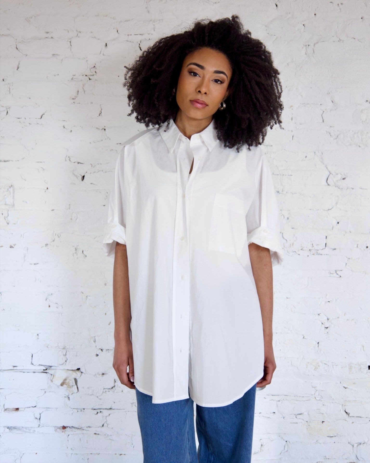 Charli Oversized Shirt – Offbeat Native
