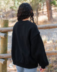 Zia Oversized Terry Crewneck