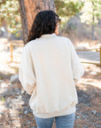 Lonnie Oversized Collared Pullover