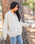 Lonnie Oversized Collared Pullover