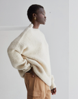 Isabel Wool Blend Mock Neck Sweater