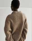 Isabel Wool Blend Mock Neck Sweater