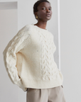 Brynn Cable Knit Sweater