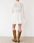 Juniper Ruffle Pintuck Dress