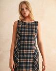 Marielle Plaid Dress