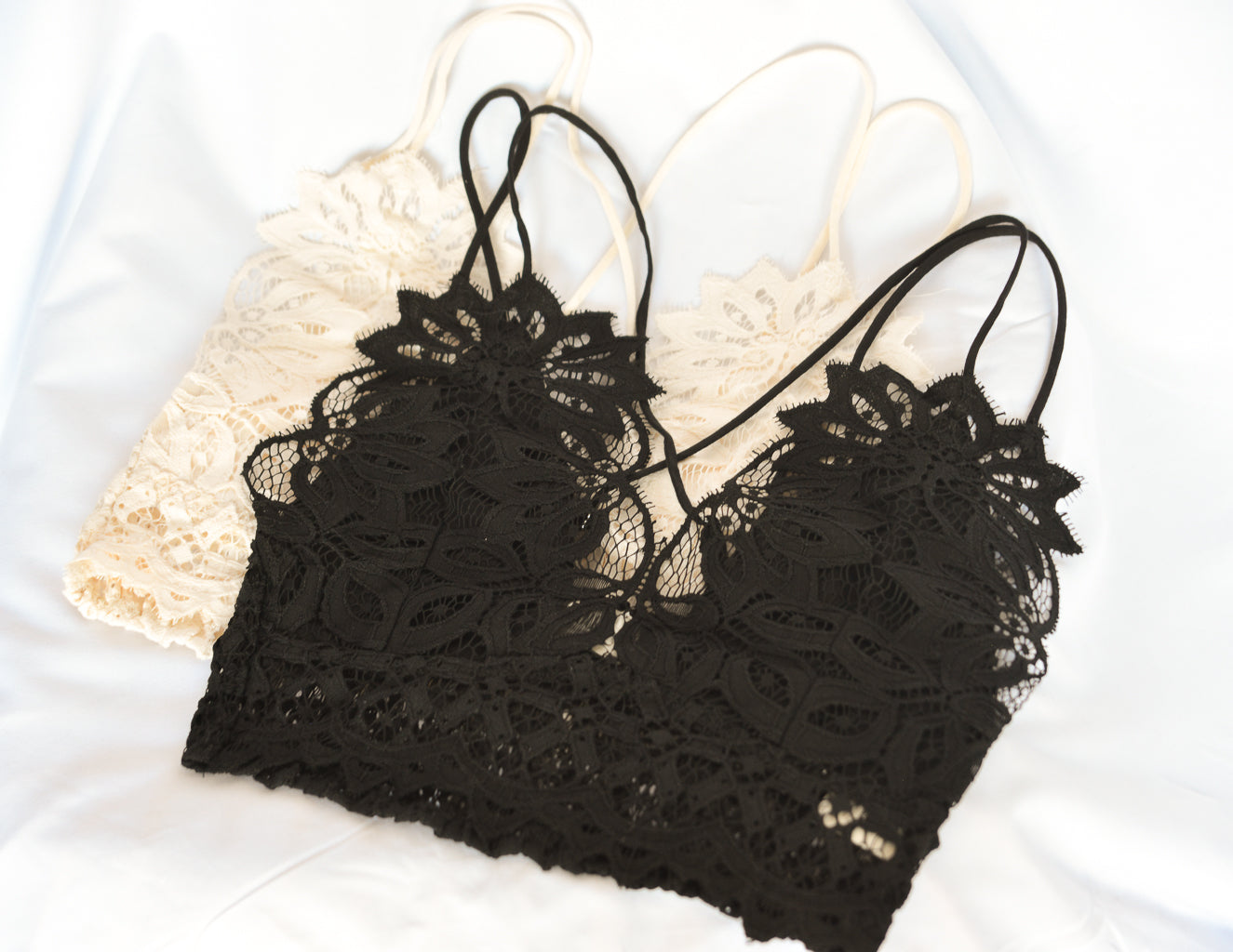 Kami Lace Black Bralette