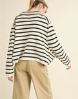 Lena Striped Cardigan