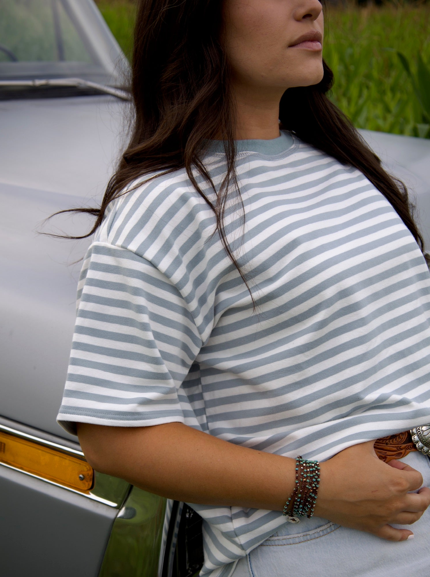 Brynn Striped Tee