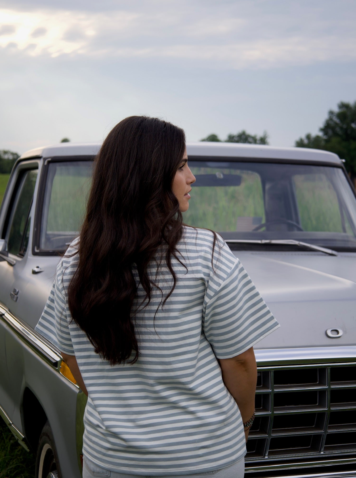 Brynn Striped Tee