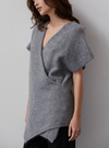 Genevieve Cross Over Sweater
