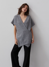 Genevieve Cross Over Sweater