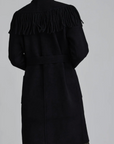 Alpine Fringe Wrap Coat
