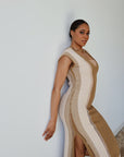 Bermuda Crochet Maxi Dress