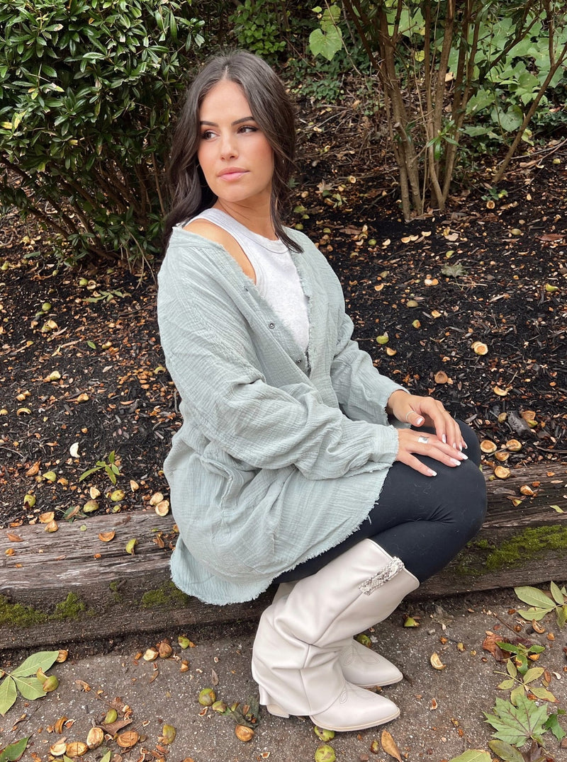 Zella Woven Shirt Dress