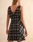 Marielle Plaid Dress